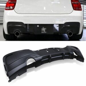 M Sport Rear Bumper Splitter Diffuser For BMW 1 Series F20 F21 M135I M140I 11-15