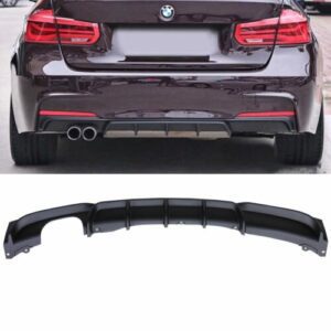Twin Tailpipe M Performance Sport Rear Diffuser For BMW 3 Series F30 F31 12+