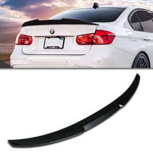 Gloss Black Rear Lip Spoiler For BMW 3 Series F30 12-19