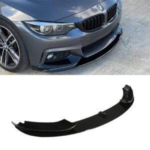Gloss Black Front Lip Splitter (1 Piece)For BMW 4 Series F32 F36 13-20