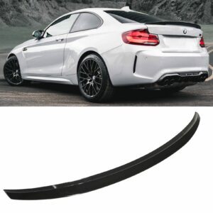 M Style Gloss Black Rear Lip Spoiler For BMW 2 Series F22 F23 14-21