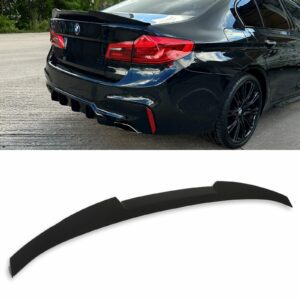 M4 Style Gloss Black Rear Lip Spoiler For BMW 5 Series Pre LCI G30 17-20