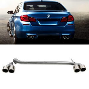 M5 Style Quad Exhaust Conversion For BMW F10 5 Series 10-16