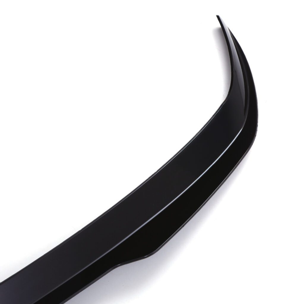 Gloss Black Full Length Rear Spoiler Extension For VW Golf MK8 2020 ...