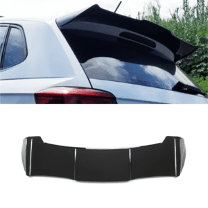 VW Polo MK6 2018+ Gloss Black Rear Spoiler Batman Look