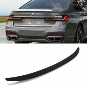Gloss Black Rear Lip Spoiler For BMW 7 Series G11 G12 16-22