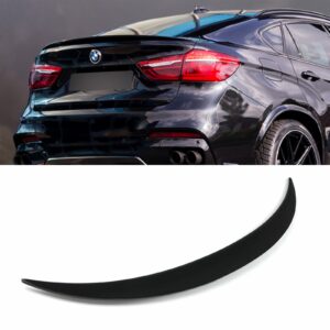 Gloss Black Rear Spoiler For BMW X6 F16 14-19