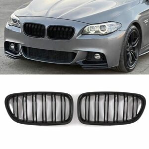 Gloss Black M Sport Style Front Grille For BMW 5 Series F10 F11 10-16
