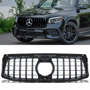 Gloss Black AMG GTR Style Grille For Mercedes GLB X247 2020+