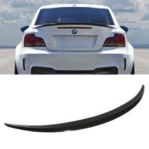 Gloss Black Rear Lip Spoiler For BMW 1 Series Coupe E82 07-13