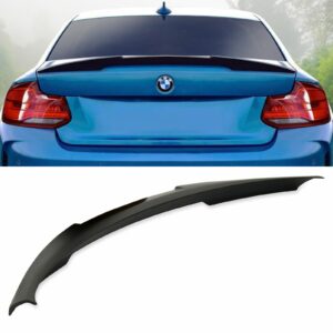Gloss Black M4 Style Rear Lip Spoiler For BMW 2 Series F22 14-21