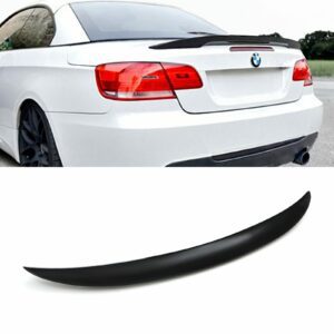 Gloss Black Boot Lip Spoiler For BMW 3 Series E93 Convertible 06-13