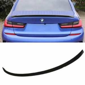 M Performance Style Gloss Black Lip Spoiler For BMW 3 Series G20 2019+