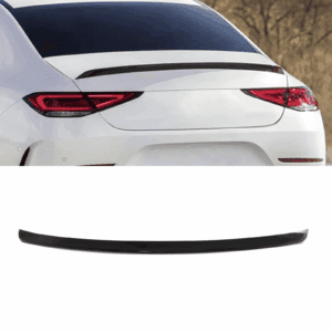 Gloss Black Rear Spoiler Lip For Mercedes Benz CLS C257 2019-2023