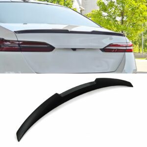 Gloss Black M4 Style Rear Spoiler Lip For BMW 5 Series G60 2024+