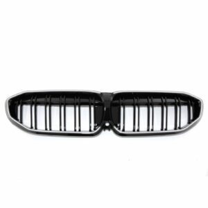 Gloss Black Double Slat LED Grille For BMW 3 Series G20 2019-2022