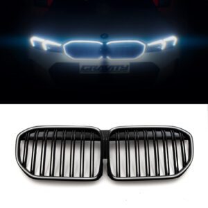 Gloss Black Double Slat LED Grille For BMW 7 Series G11 LCI 20-23