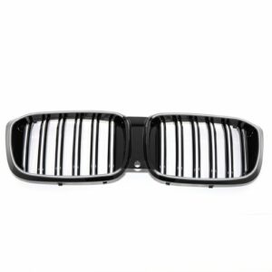 Gloss Black Double Slat LED Grille For BMW X3 G01 Pre-LCI 18-21