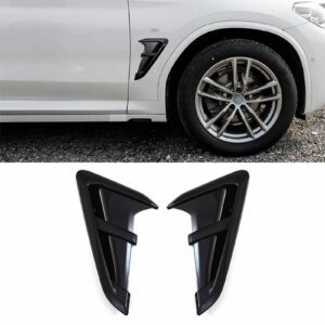 Gloss Black Side Vent M Sport Style For BMW X4 G02 17-24