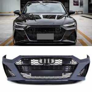 Gloss Black Quad Exit Rear Diffuser & Tail Pipes For BMW 5 Series G30 18-23