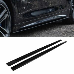 Gloss Black Rear Diffuser & Backbox RS3 Style For Audi A3 8V S-Line Hatchback 17-20