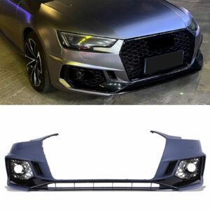 Front Bumper RS4 Style With ACC for Audi A4 B9 16-20