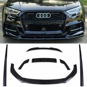 Gloss Black Aero Body Kit For Audi S3 8V 16-19
