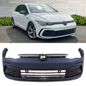 Front Bumper R-Line Style For VW Golf MK8 20-23