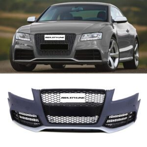 Primed Front Bumper RS5 Style For Audi S5 8T 08-12