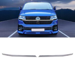 Chrome 2 Piece Long Grille Trims For VW Transporter T6.1 19-24