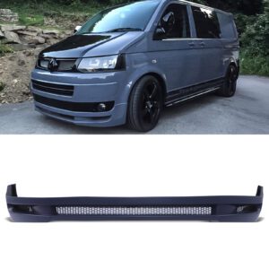 Front Bumper Extension ABS Style For VW Transporter T5.1 09-15
