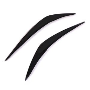 Eyebrow Headlight Trim Gloss Black - BMW 1 Series F20 LCI 15-19