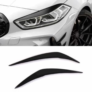 Eyebrow Headlight Trim Gloss Black - BMW 1 Series F20 LCI 15-19