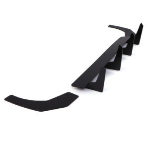 Gloss Black Rear Blade Diffuser with Spats For Audi S3 8V 17-20