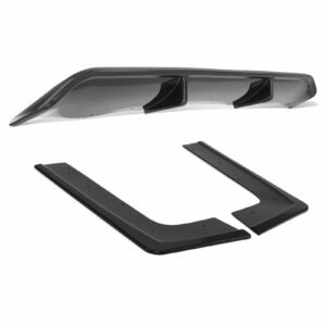 Gloss Black Rear Bumper Diffuser For Mercedes Vito AMG Line W447 14-23