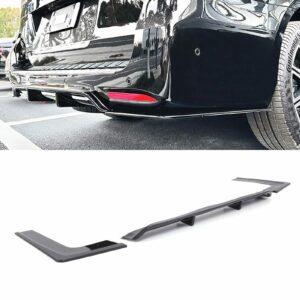 Gloss Black Rear Bumper Diffuser For Mercedes Vito AMG Line W447 14-23