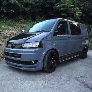 Front Bumper Extension ABS Style For VW Transporter T5.1 09-15