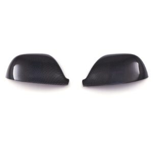 Carbon Fibre Look Wing Mirror Covers For VW Transporter T6 T6.1 16-24