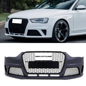 Primed Front Bumper RS3 Style For Audi A3 Sportback 8V1 13-16