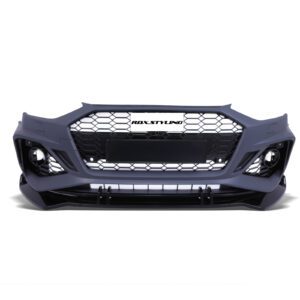 Primed Front Bumper RS4 Style For Audi A4 B9.5 8W 20-25