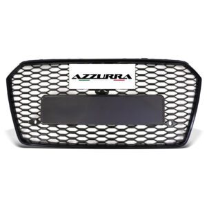 Gloss Black Front Grille RS7 Style For Audi A7 S7 4G8 15-18