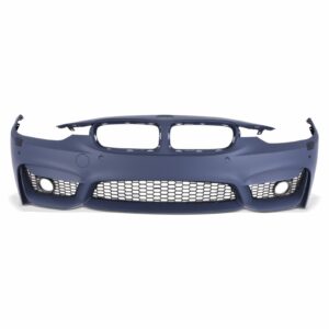 Primed Front Bumper M3 Style with Fog Lights For BMW 3 Series F30 12-18