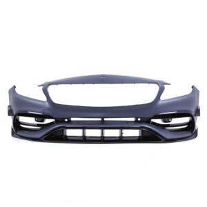 Primed Front Bumper A45 AMG Style For Mercedes A Class W176 13-18