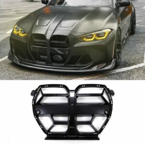 Gloss Black Front Grille CSL Style For BMW 3 Series M3 G80 20+