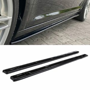 Gloss Black Side Skirts For VW Caddy MK4 SWB 2015-2020