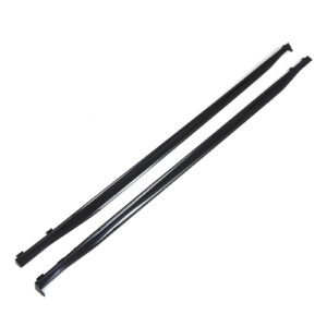 Gloss Black R-Line Style Side Skirts For VW Golf MK8 2020+