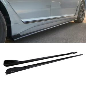 Gloss Black Side Skirts For BMW 4 Series G22 G23 G26 2020+