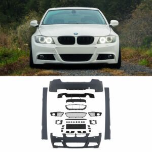 Full Body Kit M Performance Style For BMW 3 Series E90 LCI 09-12