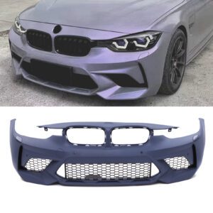 Primed Front Bumper M2 Competition Style For BMW 3 Series F30 11-19