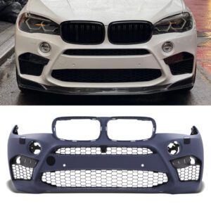 Primed Front Bumper X5M Style For BMW X5 F15 14-18